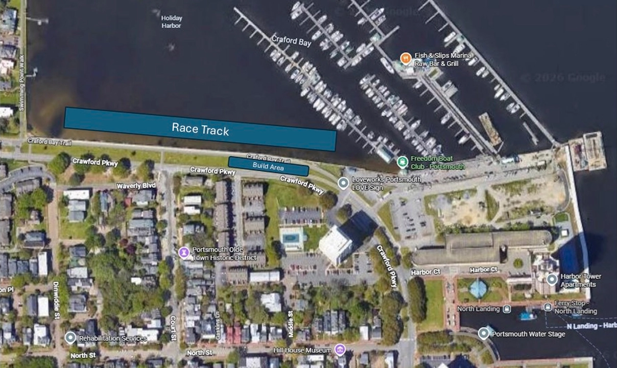 Map of the event area